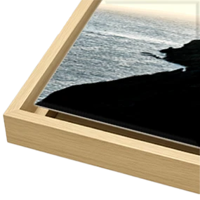 Papier d’art sur aluminium en caisse américaine